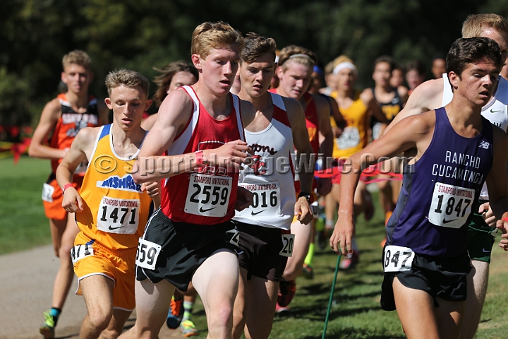 2015SIxcHSSeeded-035.JPG - 2015 Stanford Cross Country Invitational, September 26, Stanford Golf Course, Stanford, California.